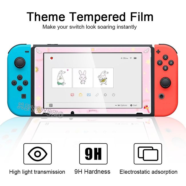 New Original For Nintendo Switch NS V1 V2 LCD Display Screen With Touch  Full Screen Assembly Digitizer Good Light Transmission