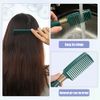 VOCOSTE Hairbrush Detangling Brush for Women and Men Hairbrush Straight Curly Long Short Thick Dry Hair Plastic 1pc Dark Green