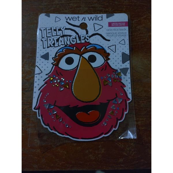 Wet n Wild Sesame Street LIMITED EDITION Telly Triangles Gem Face Mask