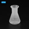 PATIKIL 50ml Plastic Triangle Flask 5pcs Wide Mouth Triangle Flask for Lab, Clear