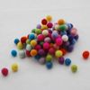 Oriental Direct 100% Wool Felt Balls 1cm - 100 Count - Light and Bright Colours