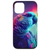 iPhone 15 Pro Northern Lights Sky Rosella Parrot Lover Case