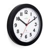 Acctim 74313 Parona, Black Radio Controlled Wall Clock