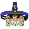 990000LM LED Headlight Rechargeable Headlight Waterproof Headlight Flashlight