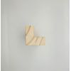 5.5" x 3/4" Inside Corner Baseboard Molding and Trim Block. Pine. (1)
