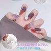 Nail Parts, Ribbon, Aurora Borealis, 3D, Nail Flower Parts, Semicircular Pearl, Nail Art Parts, Rose, Camellia, Butterfly, Nail Deco Parts, Handmade Resin, Handicraft, Jewelry Parts, 2 Case Included