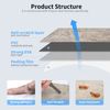 Art3d 102pcs Peel&Stick Wall Tiles, each 3"x6"