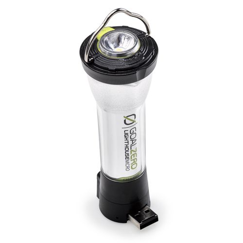 Goal Zero Lighthouse Micro Charge Flashlight, USB Rechargeable Flashlight for Car and Emergency Use