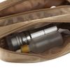 Bioworld Dual Compartment Beige Toiletry Cosmetic Kit