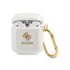 Guess Gua2ucg4gt Cape Airpods Transparent Glitter Collection