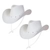 My Illusions 2 White Texas Cowboy Hats