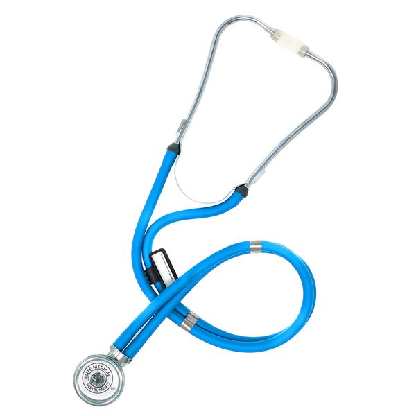 Elite Medical Instruments Sprague Rappaport Dual Head Stethoscope Baby Blue