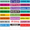 1200 Pcs 25 Designs Pre-Printed Color-Coded Home Moving Box Labels with Custo...