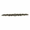 Ornate French Provincial Hardware Armoire Knob Pull BACKPLATE ONLY Large 10"