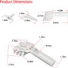 Pool Vacuum Tablet Tab Holder Pole with EZ-Clip Handle Stain Remover Tool