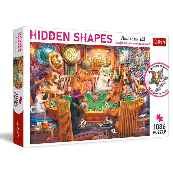 Trefl Hidden Shapes Wieczór gier [PUZZLE]