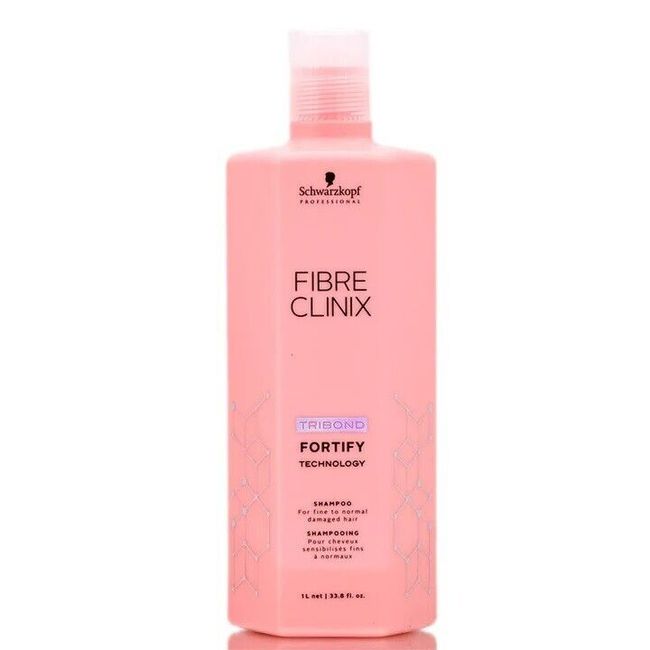 Schwarzkopf Fibre Clinix Fortify Shampoo, 33.8 oz