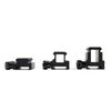 TACFUN 3 Pack 1" High & 0.75" Medium & 0.5" Low Riser 5 Slot 20mm See Through Scope Mount