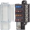 Blue Sea Systems ST Blade Fuse Block 4 Circuit Common Source & Cover