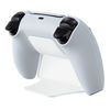 playvital White Controller Display Stand for ps5,Gamepad Accessories Desk Holder for ps5 Controller with Rubber Pads