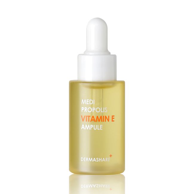 Dermashare Medicaid Vitamin E Serum with 74% Propolis Cica Hyaluronic Acid Collagen Peptide Whitening Wrinkle Care Skin Barrier Care Highly Moisturizing Ampoule 50mL