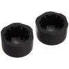 Morrigin Bolt Nut Cap M6 Black 2 Pieces