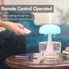 DINACO Rain Cloud Humidifier Aroma Diffuser Humidifier Raincloud with Remote Control and Night Light Diffuser Relaxing with Raining Cloud Diffuser Rain Drop humidifier Sound