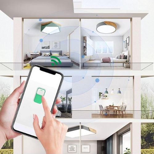 63A Switch Circuit Breaker, Smart Wi Fi Power Saving DIN Rail Mount Smart Circuit Breaker with APP Remote Control, Overload, Mini Multi Function DIN Rail Smart Circuit Breaker