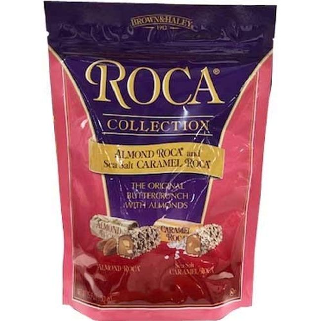 Roca Collection Almond Assorted Caramel Large Capacity 15.9 oz (450 g)