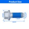 Driveshaft Flange Bolts 6506233AA For Select Models, 4 Pack