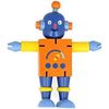Wooden Flexi Robot, Traditional Sensory Toy