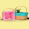 Personalised Easter Gift Baskets Empty Easter Basket For Kids Children Easter Hamper Kids Easter Gifts PINK