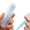 nalaina Nose Hair Cutter, 3 Pieces, Nose Hair Scissors, Nose Hair Trimmer, Nose Hair Trimming, Painless, Safe, Easy, Manual, Lightweight, Portable, Unisex
