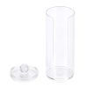 Storage Case Transparent Round, Cotton Pad Storage Case, Make Up Puff Display Storage Display Stand Prop Puff Holder Container
