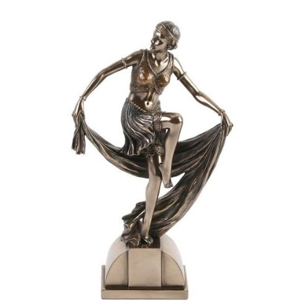 Art Deco Bronzed Figurine THE DANCER after D.H.Chiparus (59796)