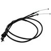 Motion Pro 05-0286 Black Vinyl Throttle Push-Pull Cable Set