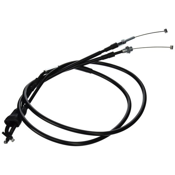 Motion Pro 05-0286 Black Vinyl Throttle Push-Pull Cable Set