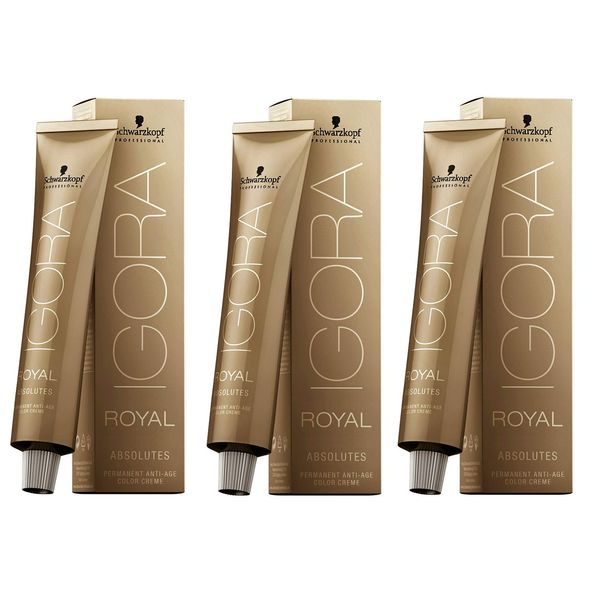 Schwarzkopf Igora Royal Absolutes 9-40 Set 3 x 60 ml