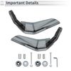 RATCHROLL Motorcycle Hand Guard Knuckle Guard CNC Aluminum Alloy ABS Cold Windproof Rainproof Protector 1 Set Universal Titanium