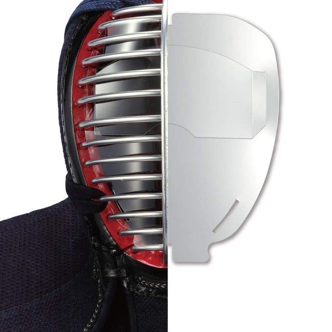 PALCCOAT Kendo Face Full Face Shield, Anti-Fog, Photocatalytic Processing, All Kenrenn Recommended Equipment, Supervised and Developed by Kendo Master