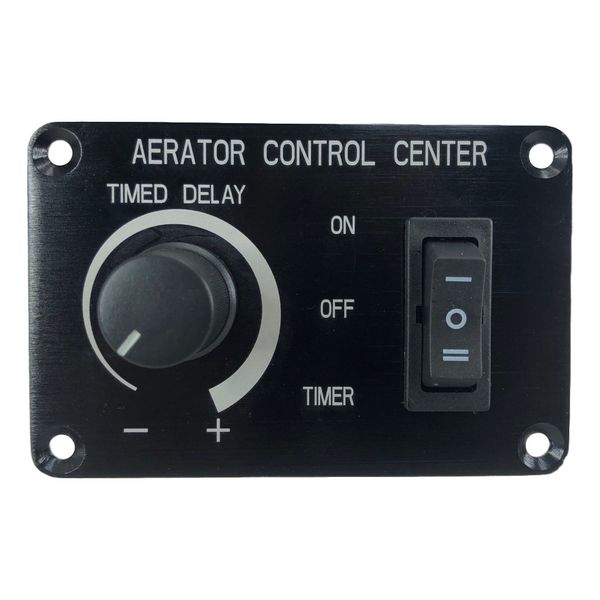 Bargain Marine Boat Aerator Livewell Timer Switch Panel Adjustable Auto 12V 5A