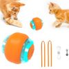 Smart Cat Toys Balls USB Rechargeable 3 Working Modes Automatic Interactive Ball