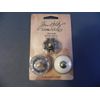 Advantus TH92840 Plastic Idea-Ology Curio Knobs 1-inch x 0.875-inch, Silver