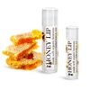 .5 oz White Plastic Lip Balm Tubes with Caps