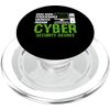 Cyber Security Hard Work Hacker Cybersecurity Professional PopSockets PopGrip for MagSafe