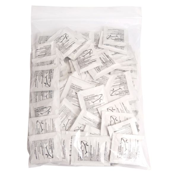 C-Clear 70BP Bullk Packed Lens Cleaning Towelette (Pack of 100)