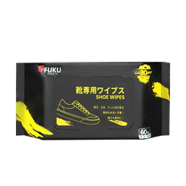 FUKU Shoe Cleaner, Stain Remover, Shoe Polish, Sneaker Cleaner, Thick, Durable, Easy, Wet Sheet, Shoe Care, Shoe Dirt, No Hassle