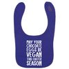 Flox Creative Purple Bib Chocolate Eggs be Vegan This Easter Season