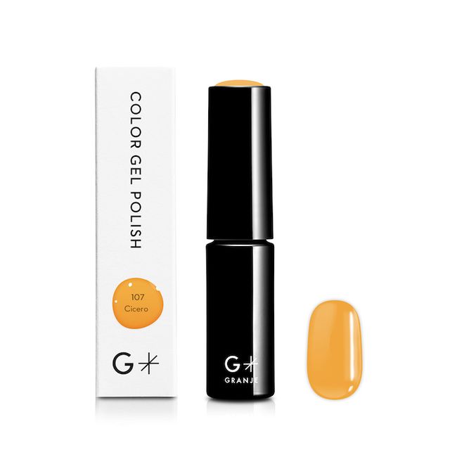 GRANJE Gel Nail Color (107 Cicero) | Color Gel Polish Yellow Orange Made in Japan Easy Self Gel Nail Domestic Cosmetics &lt;GRANJE Official&gt;