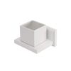 Croydex Tumbler, Pine, White, One Size